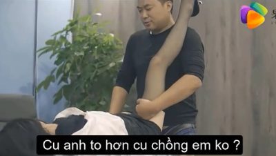 Chồng hèn để vợ mình bị tên sếp chịch nát bím trong văn phòng riêng